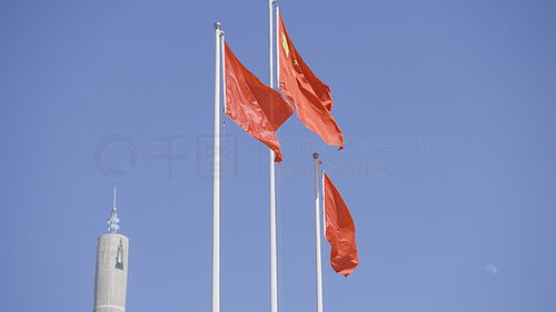 红旗视频素材免费下载 ae模板 千图网