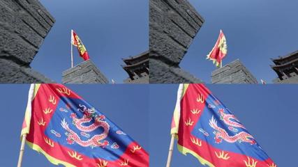 满族文化AE模板下载_光厂(VJ师网) 师旗